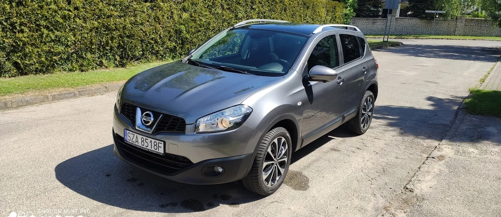 Nissan Qashqai cena 35999 przebieg: 188000, rok produkcji 2012 z Obrzycko małe 106